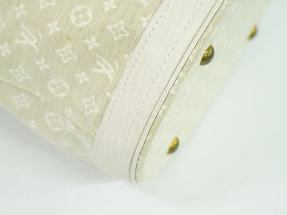 Authentic Louis Vuitton LV Bucket PM Monogram Mini Lin Shoulder Bag Tote Bag