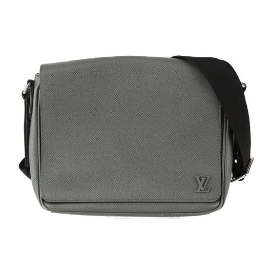 Louis Vuitton District PM NV3 Messenger Bag Leather Glacier Gray Silver