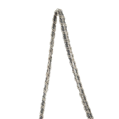 Prada Tweed Leather 2-Way Tote Crossbody Chain Shoulder Hand — view 2