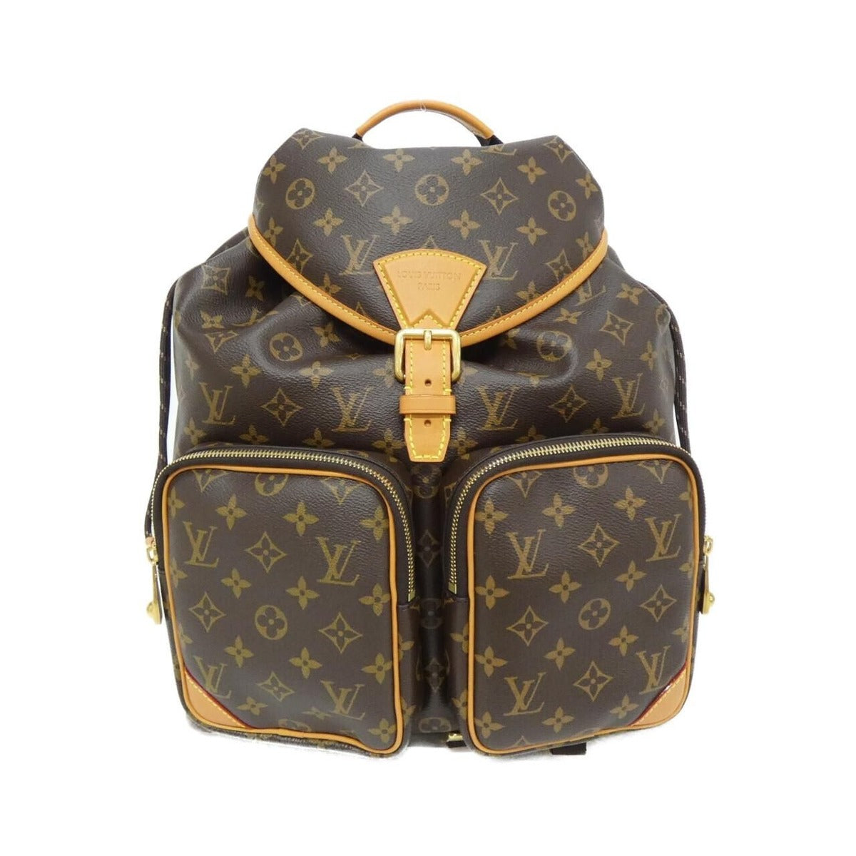Louis Vuitton Monogram Montsouris Cargo Backpack Brown Marron