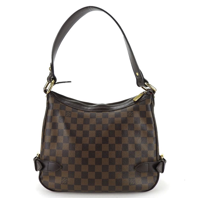 Louis Vuitton Handbag Highbury N51200 Damier Canvas Brown Gold Hardware