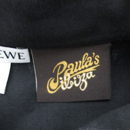 Loewe Pauraz Ibiza Cotton Linen Sleeveless Oversize D Blouse Size S Black