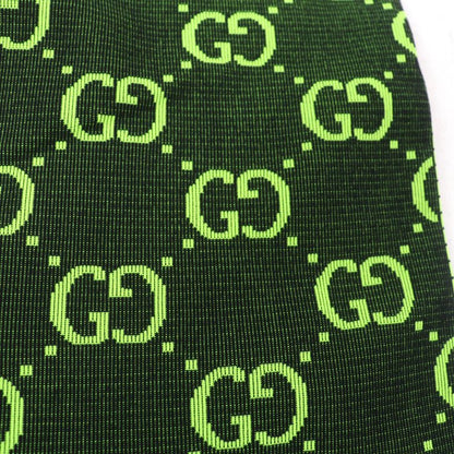 Gucci 22SS 693103 Logo Design GG Jacquard Leggings Pants Bottoms Green M Made