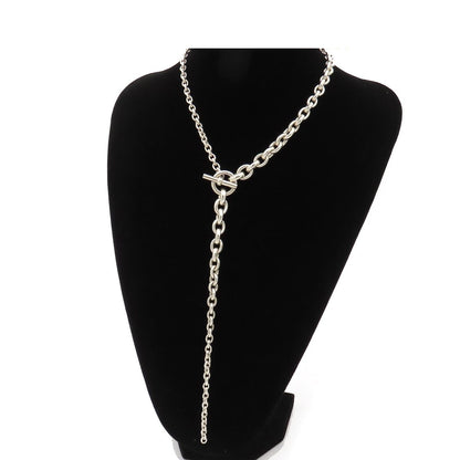 Hermes Crescendo Necklace Silver