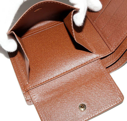 Louis Vuitton Monogram Portobier Carte Cles Di M61665 Folding Wallet With Coin