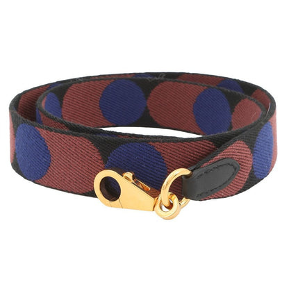 Hermes Shoulder Strap Flipper Ball Bandouliere Sangles Blue Brown Gold