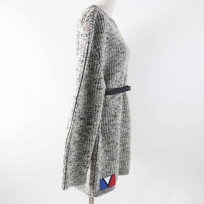Louis Vuitton 23AW Wool Cotton Leather Belted Patched Long Sleeve Mixed