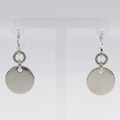 Gucci Trademark Logo Round Silver 925 Ladies 12.1g Earrings