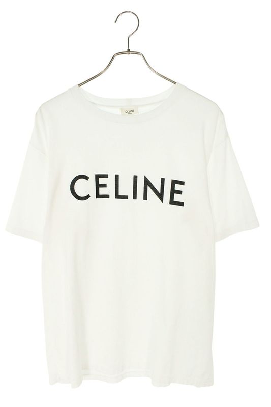 Celine 2x681671q Loose Fit Logo Print T-shirt Men's M