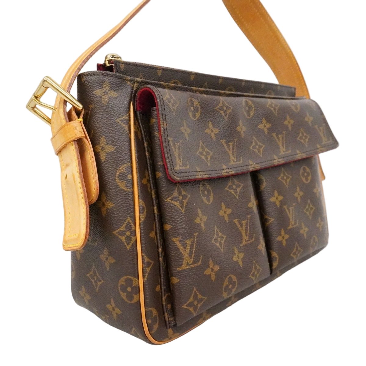 Louis Vuitton Shoulder Bag Monogram Viva Cite GM Brown — view 2