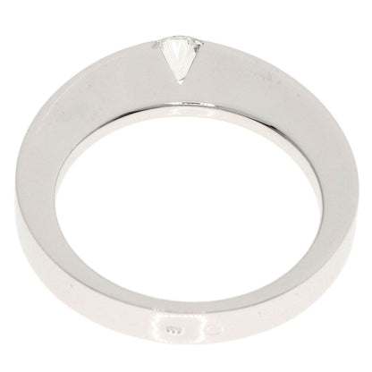 CARTIER Diamond Ring 48 K18WG Ladies White Gold Women's 18K