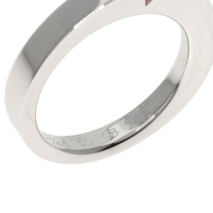 CARTIER Diamond Ring 48 K18WG Ladies White Gold Women's 18K