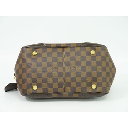 Louis Vuitton Verona PM Damier Ebene Tote Handbag Brown — view 3