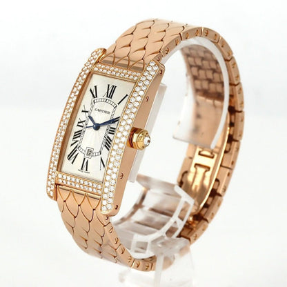 Cartier Tank American MM PG Rg Automatic Volume — view 2