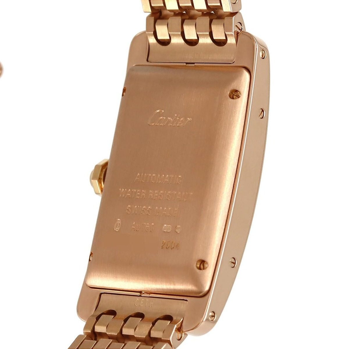 Cartier Tank American MM PG Rg Automatic Volume — view 7