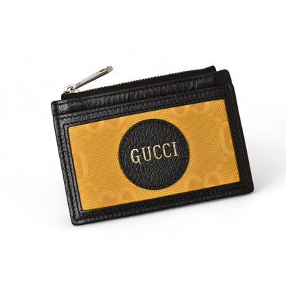 Gucci Coin Case Card Mini Wallet Purse Off The Grid Yellow — view 2