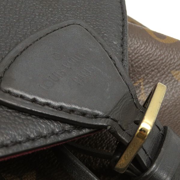 Louis Vuitton Backpack Daypack Montsourisnm PM Monogram Canvas Leather Monogram