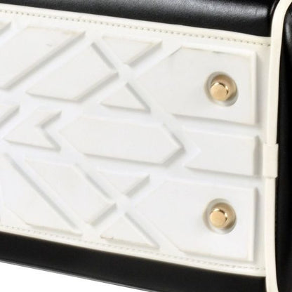 Dior Small Bow Ring Bag Mini Boston Bag 2WAY Leather M6202ofca Black Sporty