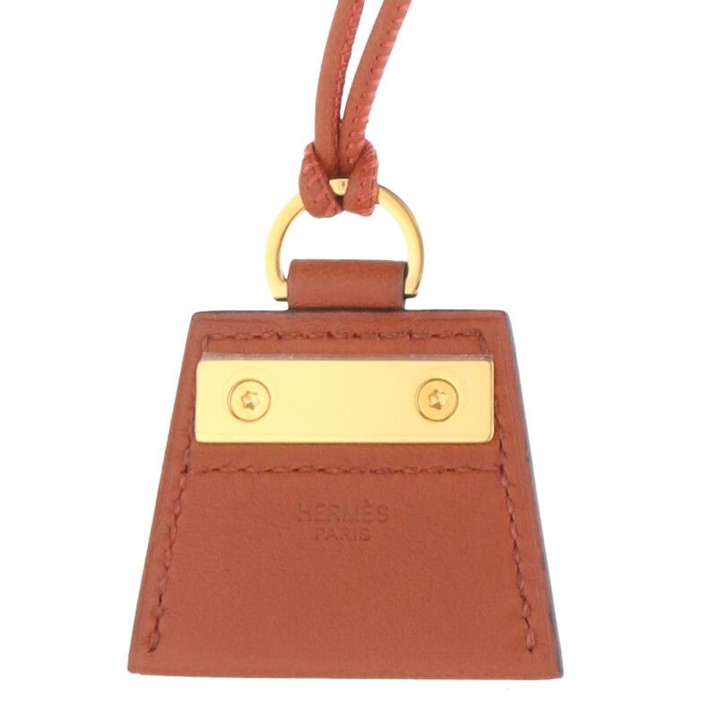 Hermes Monpty Kelly PM Gold Hardware Charm Necklace Women