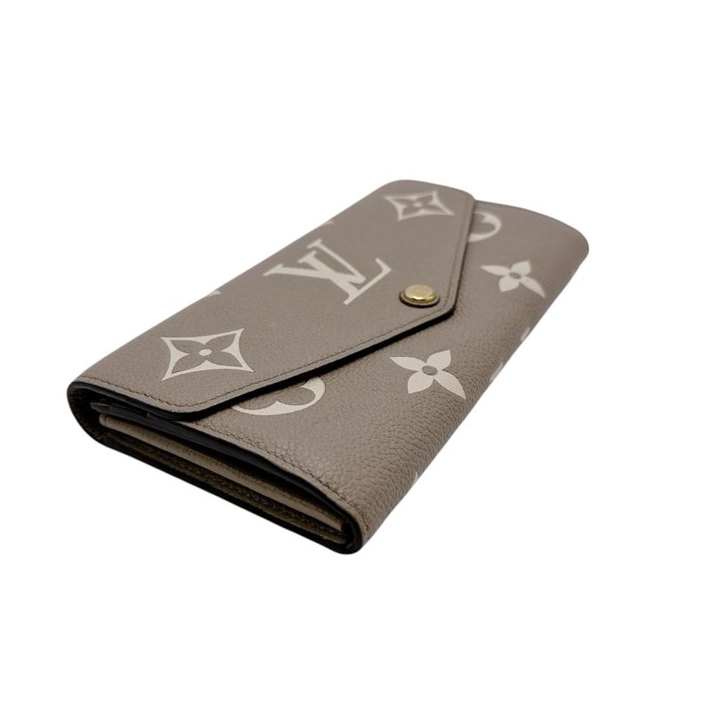 Louis Vuitton M81049 Monogram Empreinte Flap Long Wallet Portefeuille-sarah