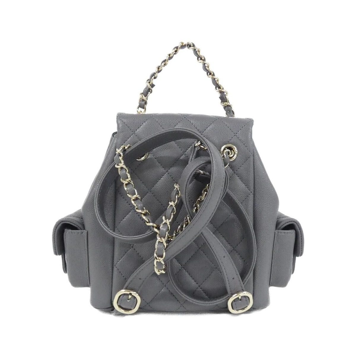 Chanel Backpack Sac Gray — view 2