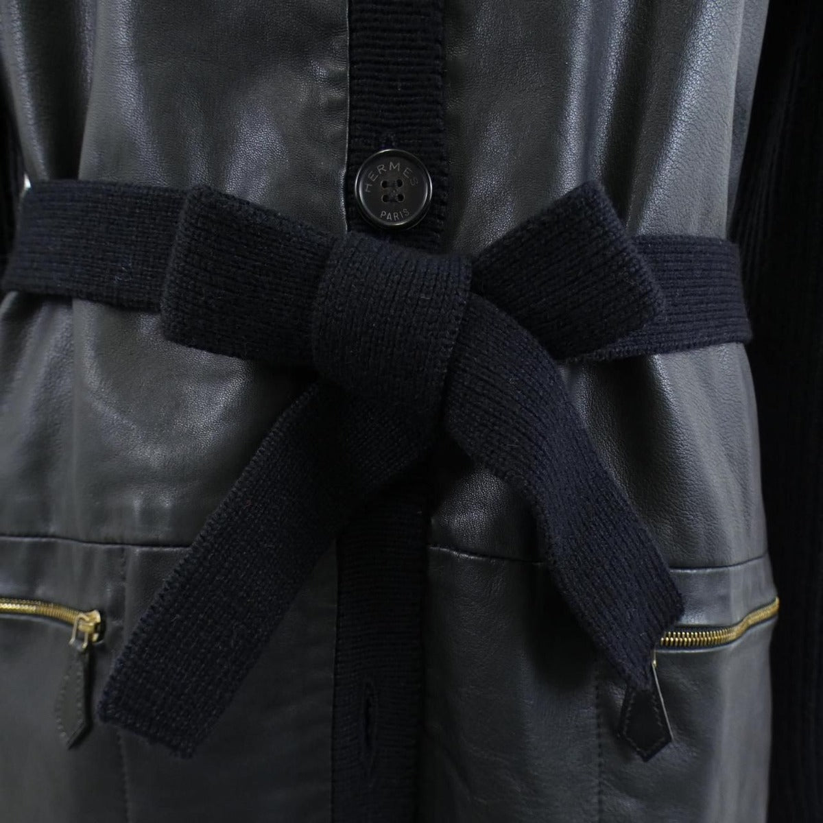 Hermes Vintage Jacket Black — view 8