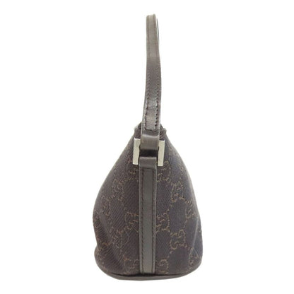 Gucci 07198 GG Pattern Accessory Pouch Handbag Canvas Women