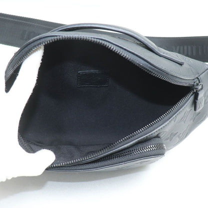 Louis Vuitton Rushbum Bag Waist Bag Monogram Shadow Black M47058 IC Chip Men's