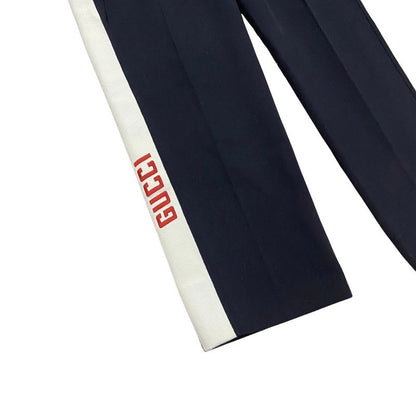 Gucci Logo Embroidery Cotton Chino Pants Slacks Bottoms XL Size