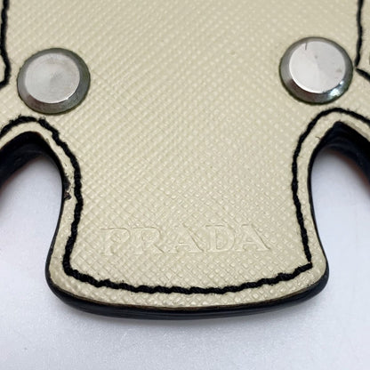 Prada Key Holder Skull Leather