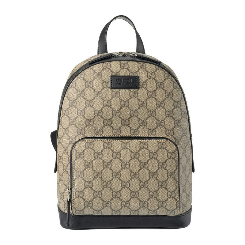 Gucci Backpack GG Supreme Beige Black