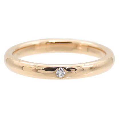 Tiffany & Co Elsa Peretti Pink Gold 18K Diamond Ring — view 2