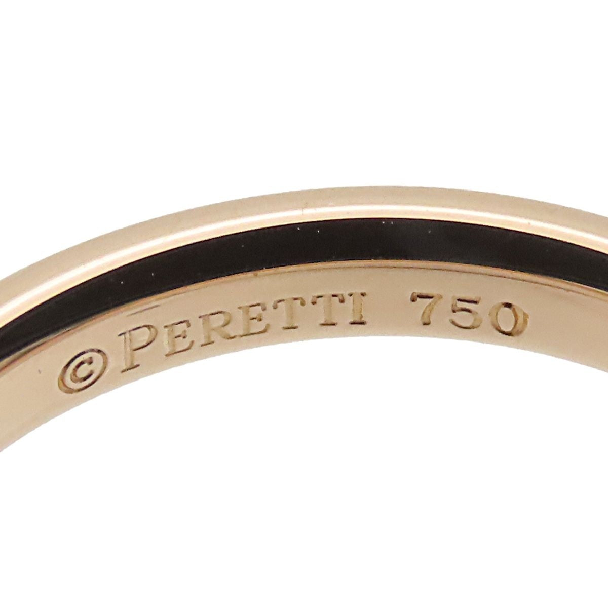 Tiffany & Co Elsa Peretti Pink Gold 18K Diamond Ring — view 5