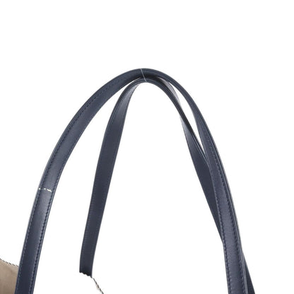 Loewe Anagram Origami Tote Shoulder Hand Leather Navy — view 2