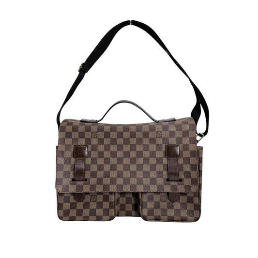 Louis Vuitton Damier 2 way Bag Broadway Shoulder Brown