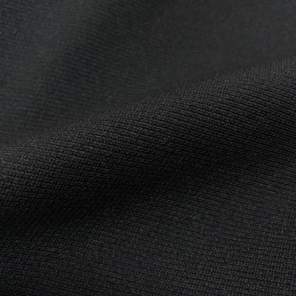Hermes Double Breasted Tweed Jacket Leather 38 Black — view 9