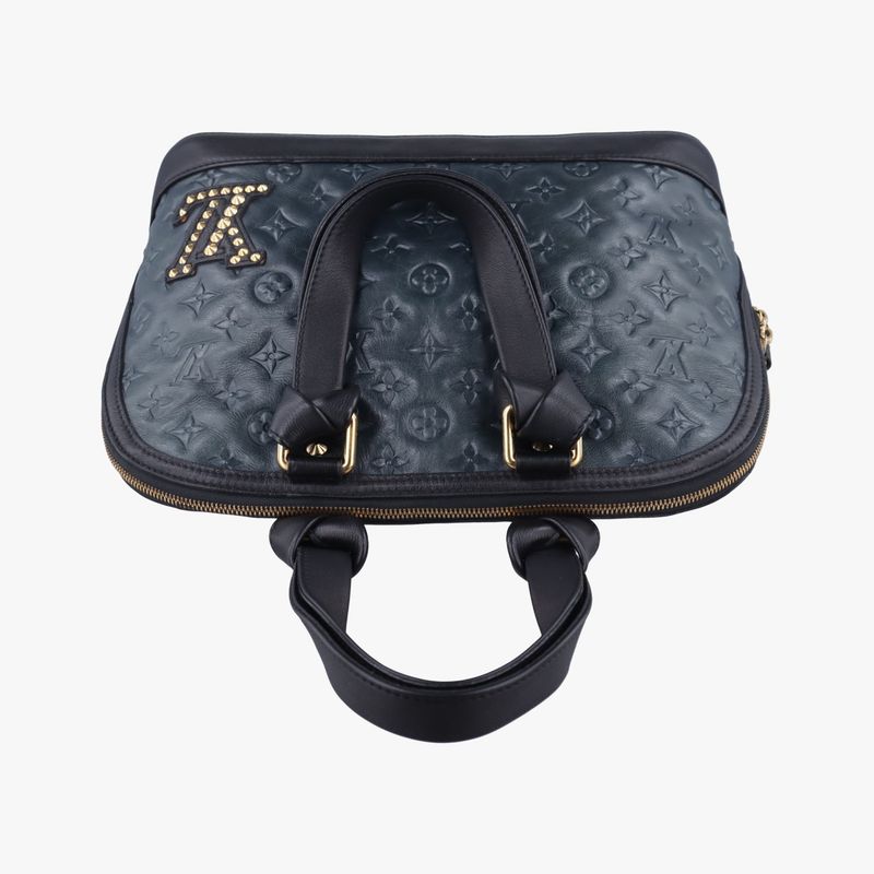 Louis Vuitton Dubruge Neo Alma Navy And Noir Black Monogram Dubruge Mi3099