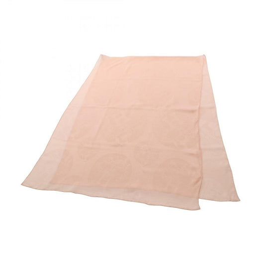 Hermes Shawl New Bliss Chiffon Pink Silk Scarf