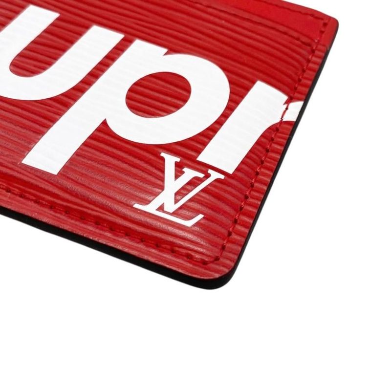 Louis Vuitton X Supreme Card Case Porte Cult