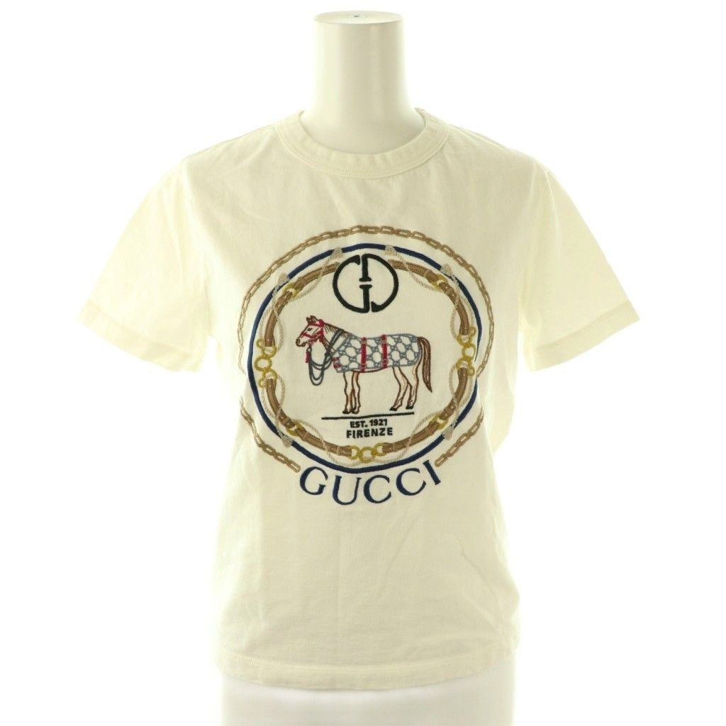 Gucci Interlocking Cotton Jersey T-Shirt Short Sleeve S