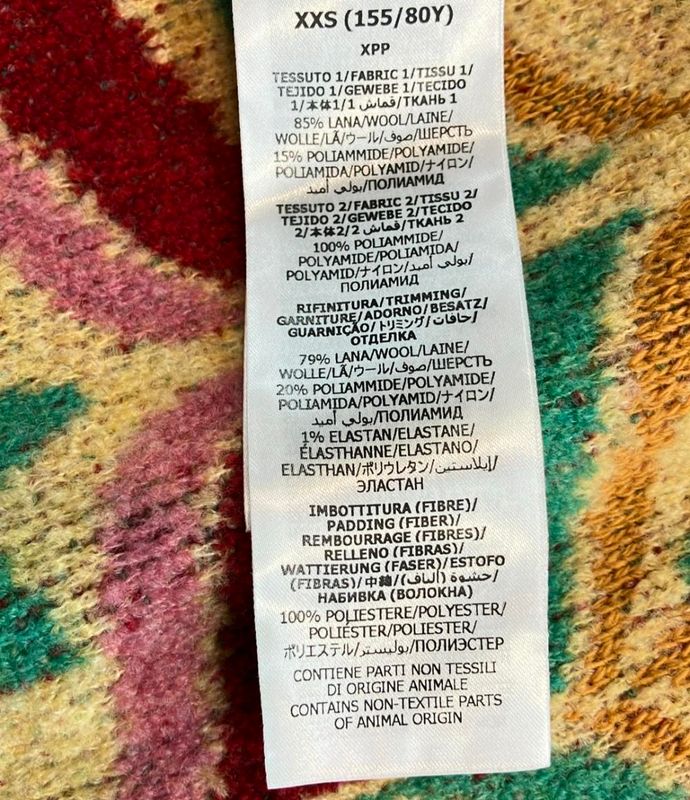 Gucci Adidas Reversible Knit Blouson Women's Size XXS Gucci Adidas