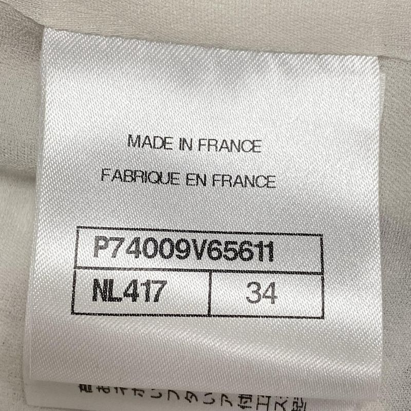 Chanel Jacket Size 34 S Women - P74009 White X Pink X Multi Long Sleeves /