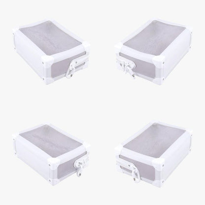 Louis Vuitton Soft Trunk Transparent X White Epi Plat Jouge M55602 Du3199