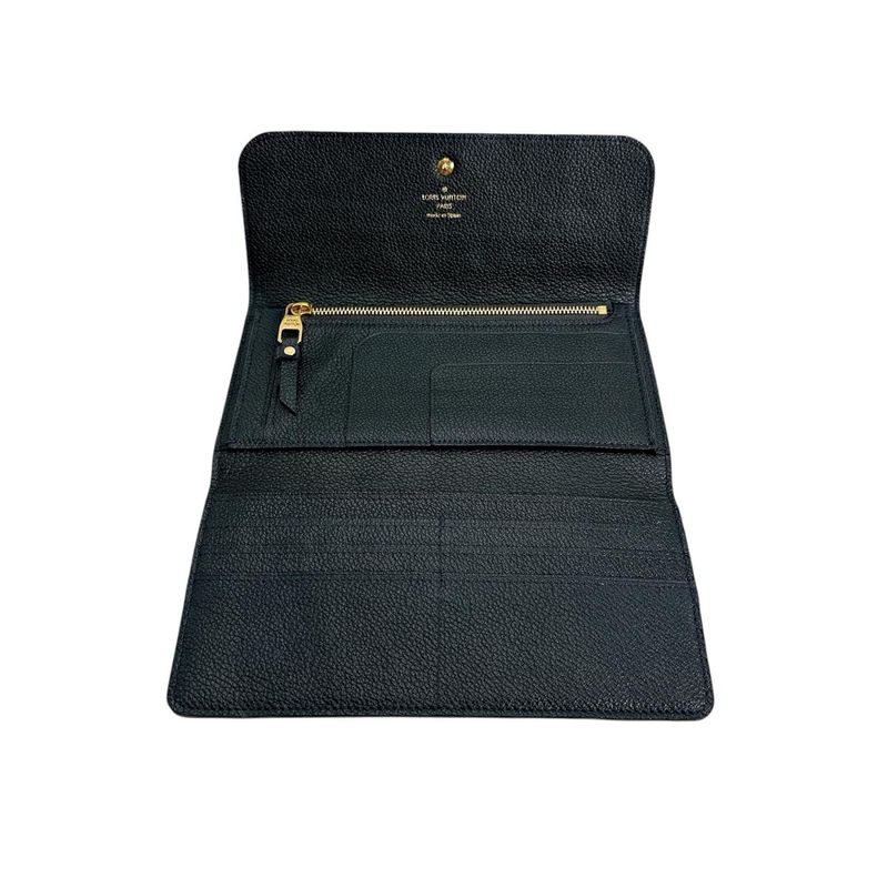 Louis Vuitton M60258 Monogram And Empreinte Leather Trifold Portefeuille