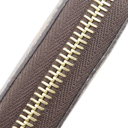 Louis Vuitton Zippy Wallet M42616 Monogram Canvas Brown Unisex Long Wallet