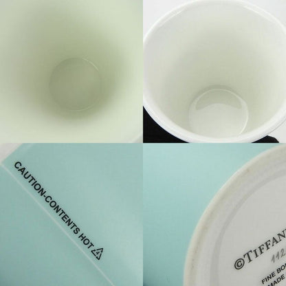 Tiffany & Co Coffee Cup Pair Bone China Everyday Object Tiffany & Co Blue Cups