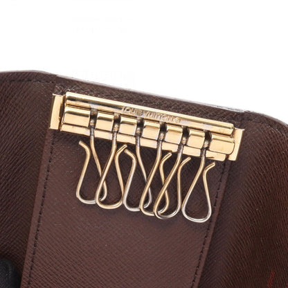 Louis Vuitton Key Case Multicles 6 Canvas Holder Ebene Brown — view 7