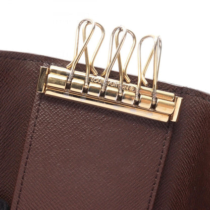 Louis Vuitton Key Case Multicles 6 Canvas Holder Ebene Brown — view 8
