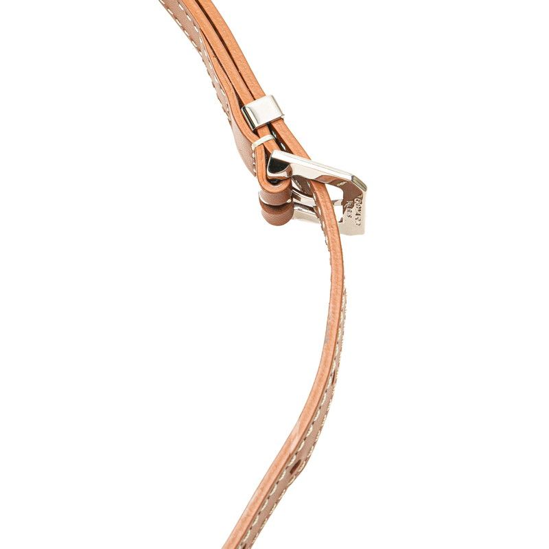 Goyard Cupveil PM Brown Black PVC Leather Women's Goyard