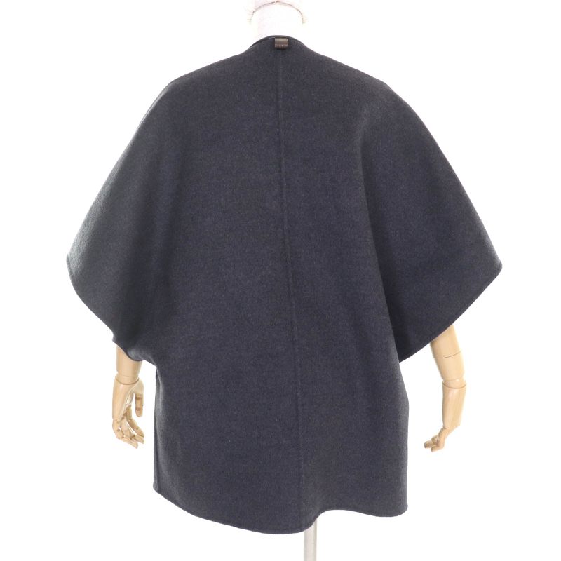 Louis Vuitton Fgc038qwe Wool-silk Blend With Belt Monogram Leather Used Winged